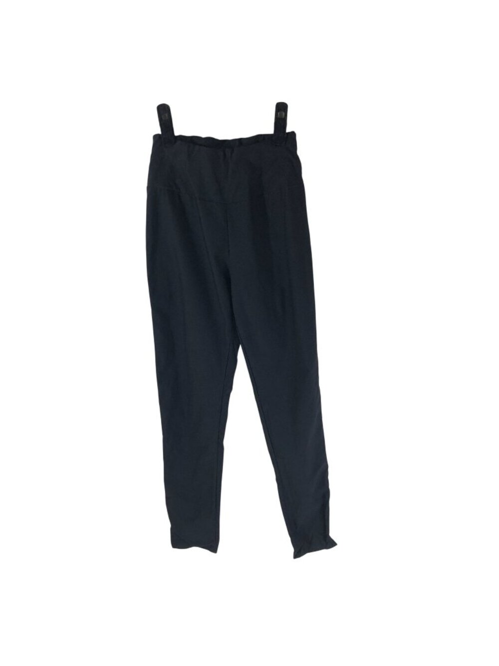 Eileen Fisher Womens Black Pants XS Stretch Slim High-Waist Pull-On Tapered Styl